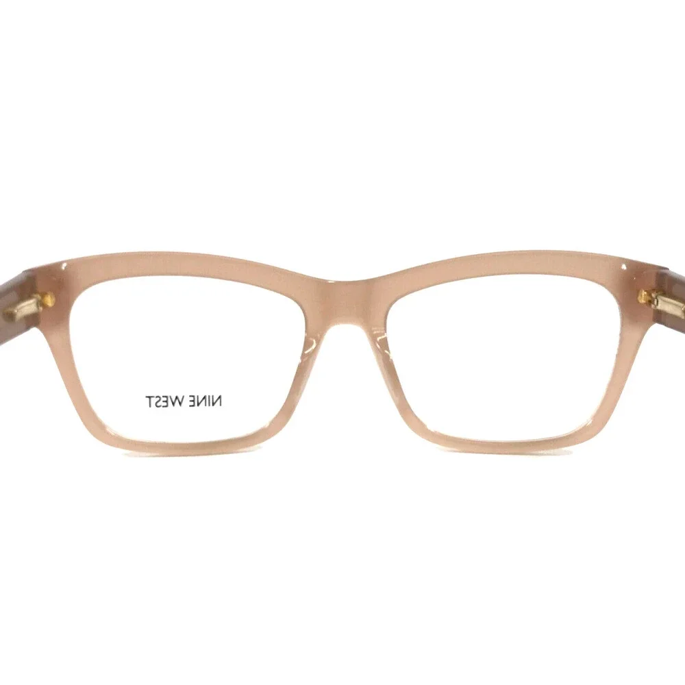 Nine West Eyeglasses Frames NW5083 665 Blush Brown Cat Eye Full Rim 53-18-135